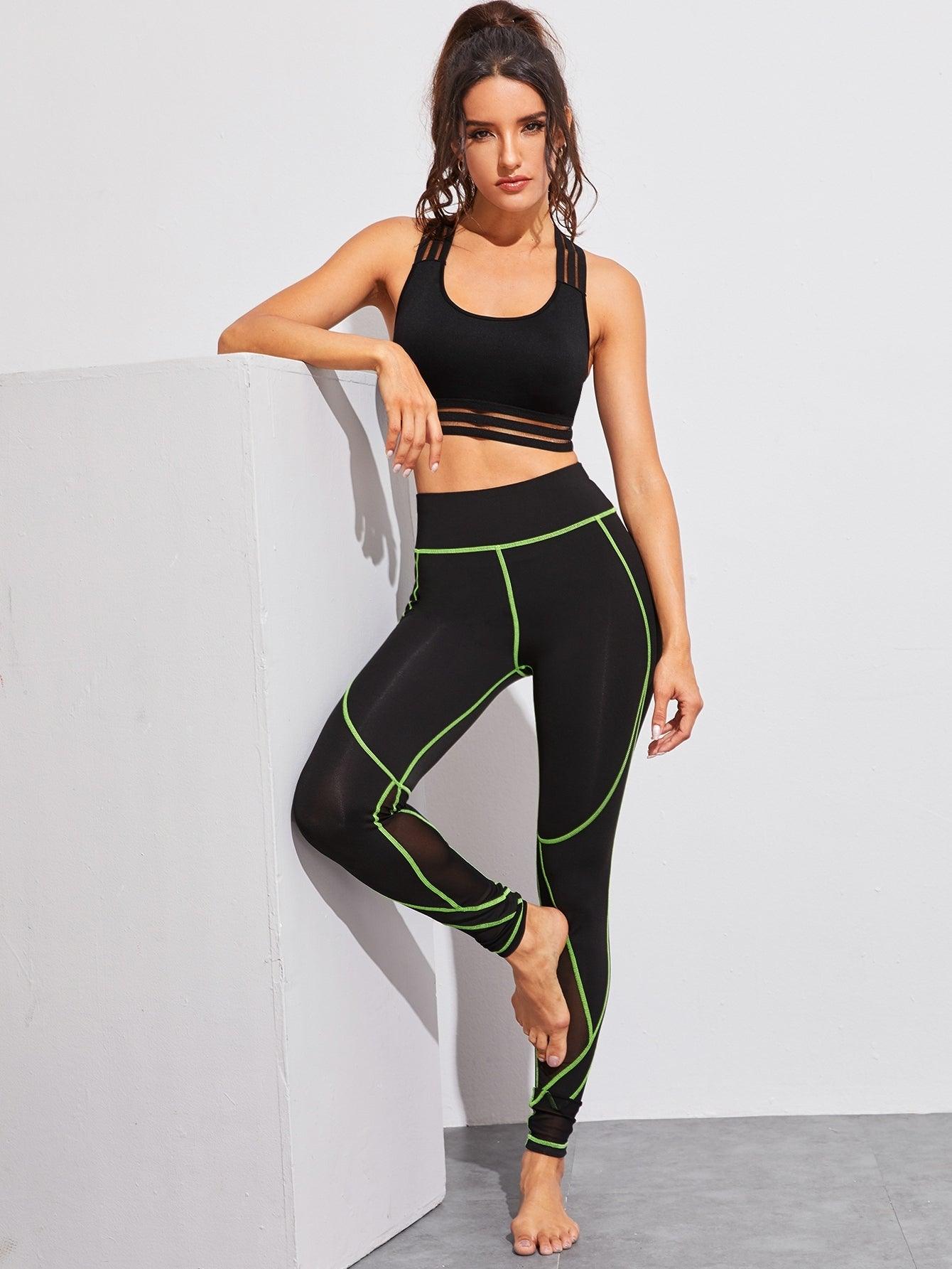 KRISS KROSS TOP - pink kangaroo yoga