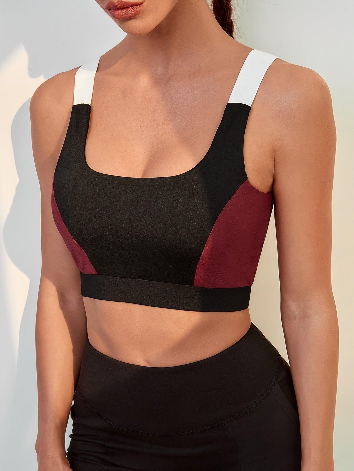 STRETCH IT SPORTS BRA - pink kangaroo yoga