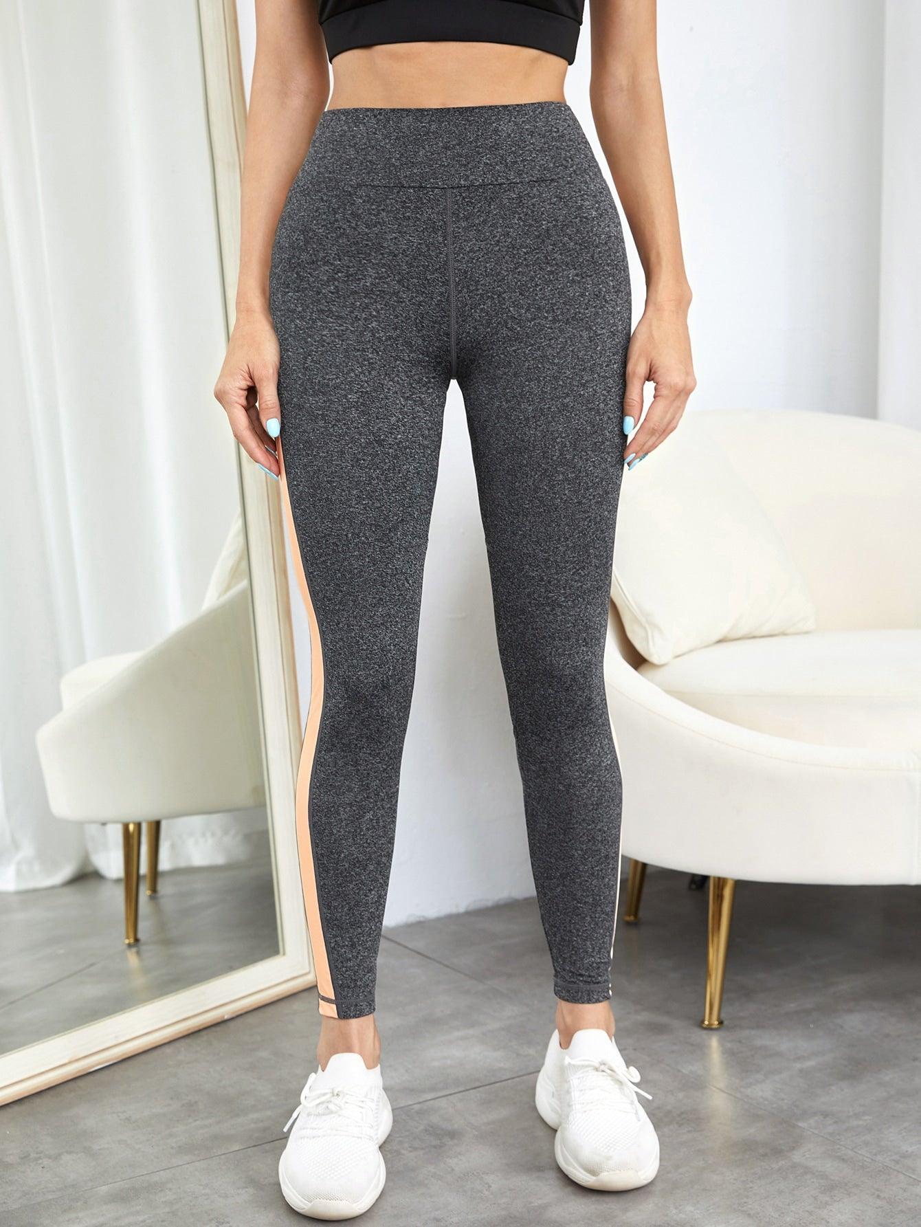 SOFT SPORTS LEGGINGS - pink kangaroo yoga