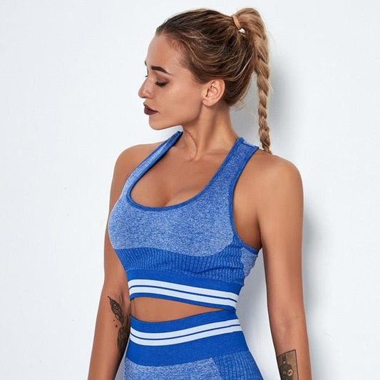 BE FIT BRA TOP - pink kangaroo yoga