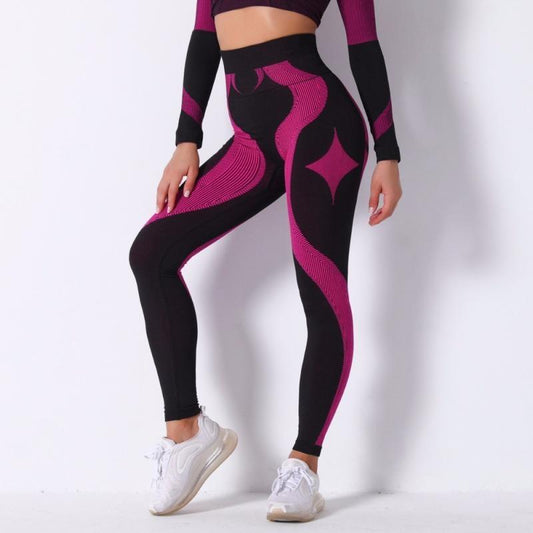 MENACE LEGGINGS - pink kangaroo yoga