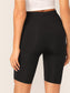 SOLID MESH BIKER SHORTS - pink kangaroo yoga