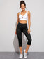 WIDE BAND CAPRIS LEGGINGS - pink kangaroo yoga