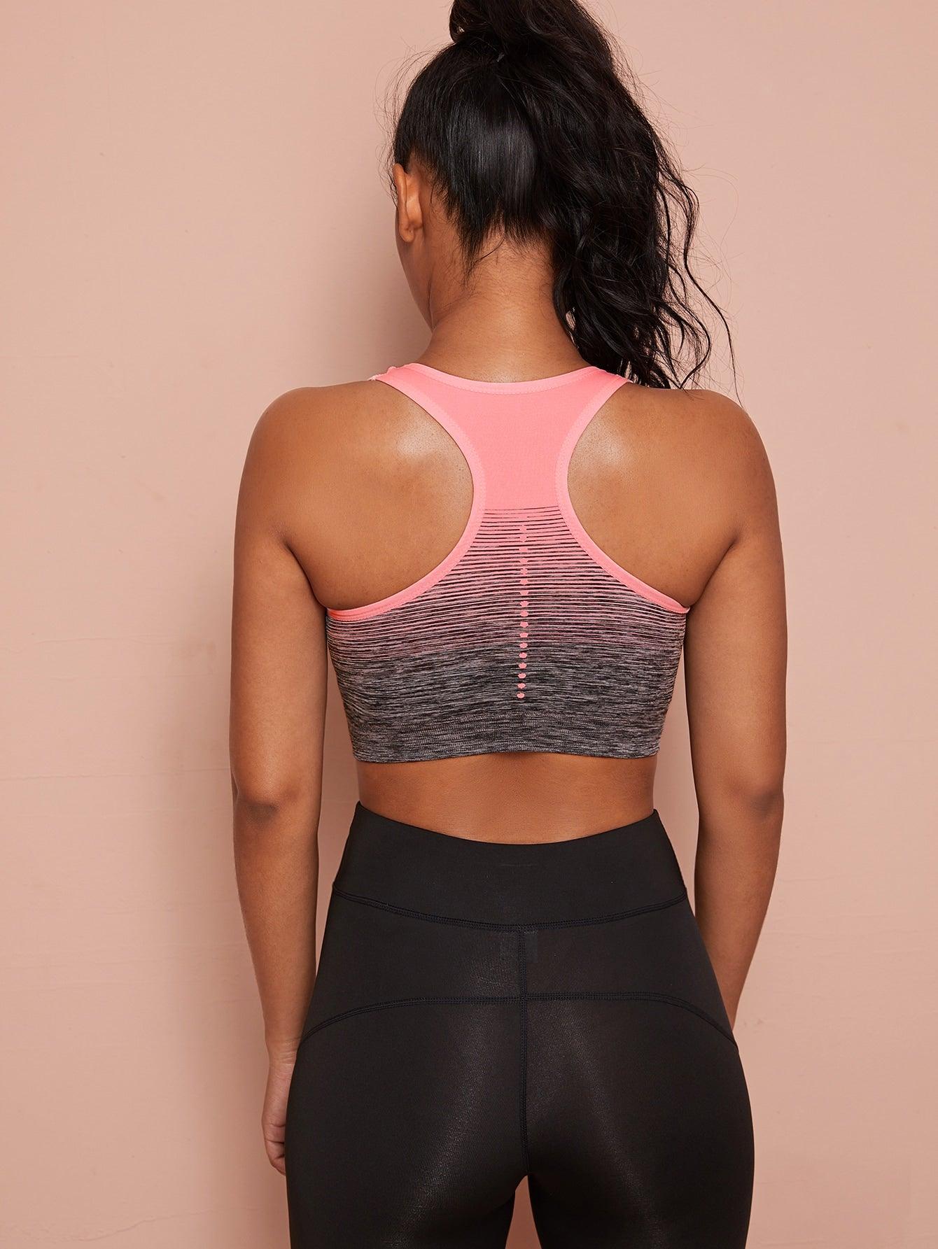 TONE IT BRA TOP - pink kangaroo yoga