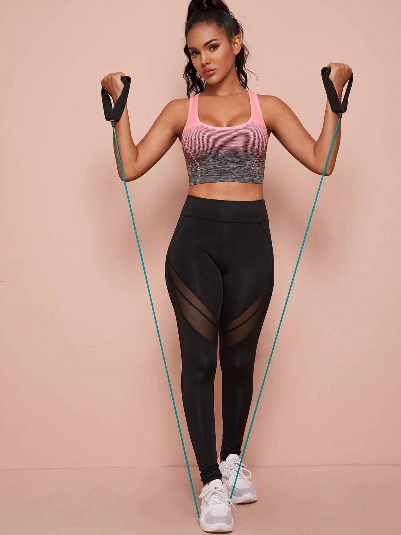 TONE IT BRA TOP - pink kangaroo yoga