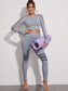 FISHNET SEAMLESS YOGA SET - pink kangaroo yoga