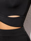 SLIM FIT SPORTS TOP - pink kangaroo yoga