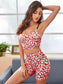 ALL OVER SPORTS SET - pink kangaroo yoga