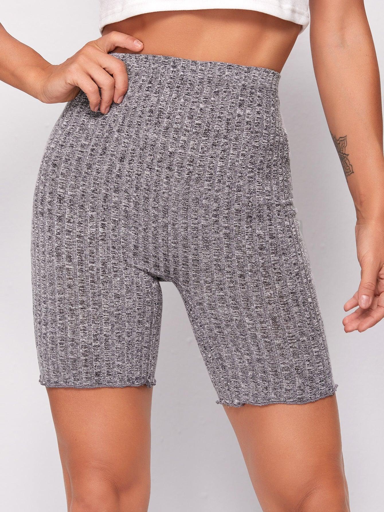 EDGE BIKER SHORTS - pink kangaroo yoga
