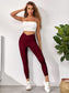 SIDE MESH LEGGINGS - pink kangaroo yoga