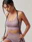 BASIC SPORTS BRA - pink kangaroo yoga