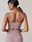 BASIC SPORTS BRA - pink kangaroo yoga