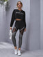 SHEER MESH LEGGINGS - pink kangaroo yoga