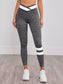WIDE SPORTS LEGGINGS - pink kangaroo yoga