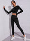 SEAMLESS YOGA SET - pink kangaroo yoga