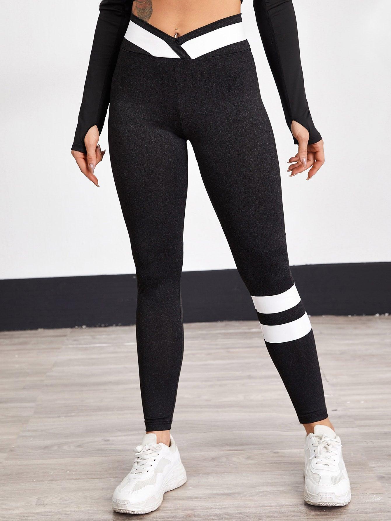 WIDE SPORTS LEGGINGS - pink kangaroo yoga
