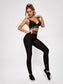 STRIPED YOGA SET - pink kangaroo yoga
