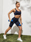 KRISS KROSS BIKER SPORTS SET - pink kangaroo yoga
