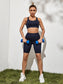 KRISS KROSS BIKER SPORTS SET - pink kangaroo yoga
