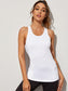 KRISS KROSS CUT OUT TOP - pink kangaroo yoga
