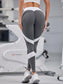 CONTRAST SPORTS LEGGINGS - pink kangaroo yoga