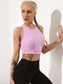 TIE BACK SPORTS TOP - pink kangaroo yoga