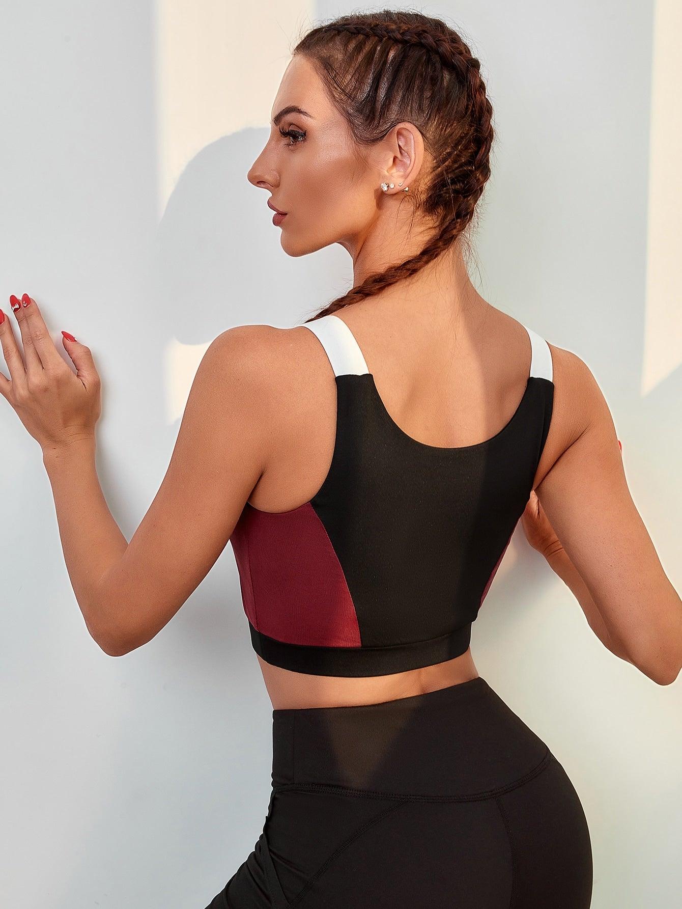 STRETCH IT SPORTS BRA - pink kangaroo yoga
