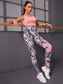 HIGH STRETCH YOGA SET - pink kangaroo yoga