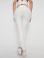 SIDE LACE LEGGINGS - pink kangaroo yoga