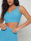 CROP IT SPORTS SET - pink kangaroo yoga