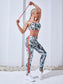 CONTRAST YOGA SET - pink kangaroo yoga