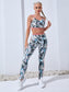 CONTRAST YOGA SET - pink kangaroo yoga