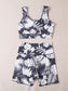 TROPICAL YOGA SET - pink kangaroo yoga
