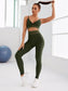 STRIPED YOGA SET - pink kangaroo yoga