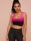 TONE IT BRA TOP - pink kangaroo yoga