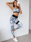 TROPICAL YOGA SET - pink kangaroo yoga