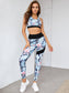 TROPICAL YOGA SET - pink kangaroo yoga