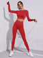 SEAMLESS YOGA SET - pink kangaroo yoga