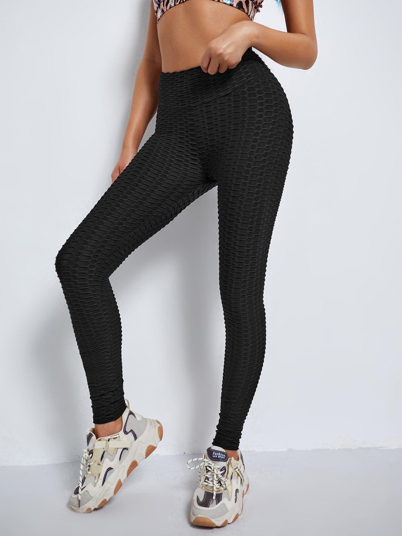 HONEYCOMB SPORTS LEGGINGS - pink kangaroo yoga