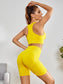 SEAMLESS ZIPUP FITNESS SET - pink kangaroo yoga