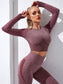 SEAMLESS YOGA SET - pink kangaroo yoga