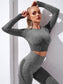 SEAMLESS YOGA SET - pink kangaroo yoga