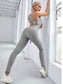 CUT OUT SPORTS SET - pink kangaroo yoga