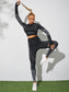 SEAMLESS CUT OUT YOGA SET - pink kangaroo yoga