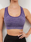 CONTRAST SPORTS BRA - pink kangaroo yoga