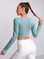 SEAMLESS SPORTS TEE - pink kangaroo yoga