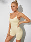 SPORTS CAMI ROMPER - pink kangaroo yoga