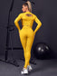 BACK CUT OUT YOGA SET - pink kangaroo yoga