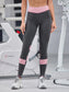 CONTRAST SPORTS LEGGINGS - pink kangaroo yoga