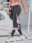 CONTRAST SPORTS LEGGINGS - pink kangaroo yoga